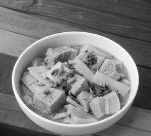 Boil Pork With Bamboo Shoots Axone 