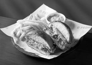 Pedro’s World Famous B**F Burger