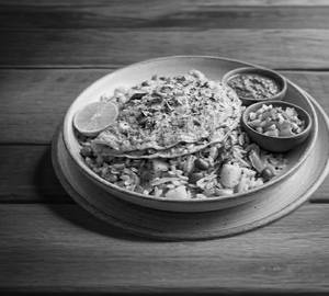 Nashik morning special (poha & masala omelet)