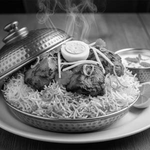 Chicken Tandoori Biryani [Serves 1]