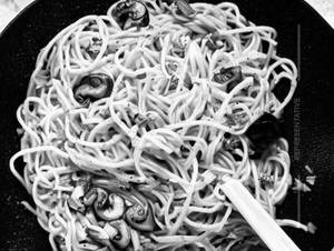 Mushroom Butter Garlic Noodles