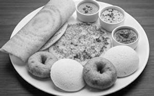 Cheese Masala Dosa+Onion Uttapam+Idli Vada                                                           