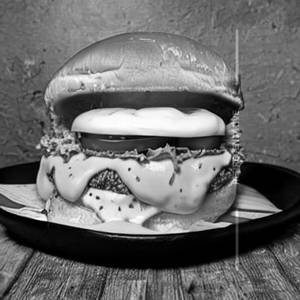 Loaded Cheesy Chicken Burger