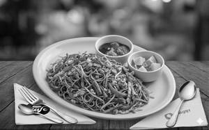 Veg Chowmein Dilli Style