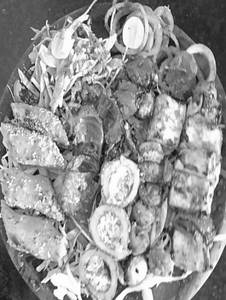Tandoori Platter.