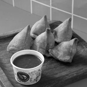 Mini Chatpate Samosa