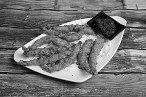 Golden Fried Prawns