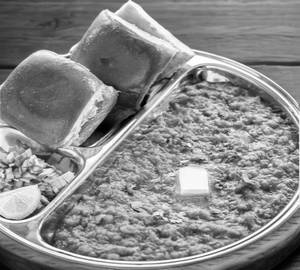 Butter pav bhaji