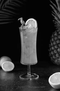 Blue Lagoon Mocktail
