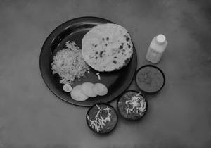 Punjabi Thali 1 (tandoori roti)