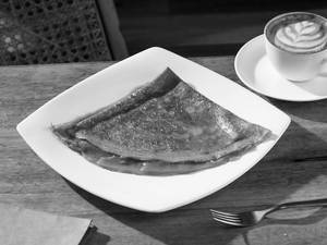 Salted Butter Caramel Crepe