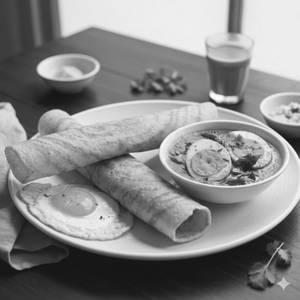 C.P. Parota 2 piece + Egg Masala