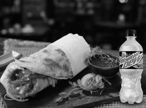 Egg Roll + Mountain Dew