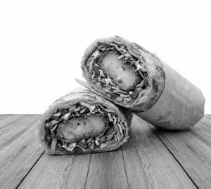 Aloo Tikki Veg Roll