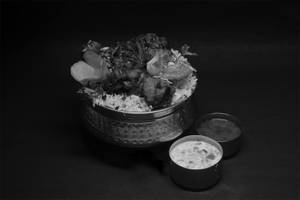 Chicken Fry Biryani (Half)