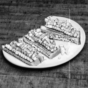 Paneer & Corn Open Sandwich