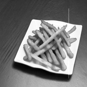 Crunchy potato sticks