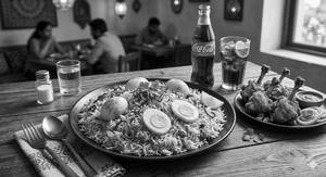 Egg Biriyani+ 3 Pcs Lolipop Kabab+250ml Coke