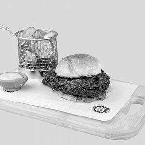 Fried Chicken Burger Buffalo Sauce