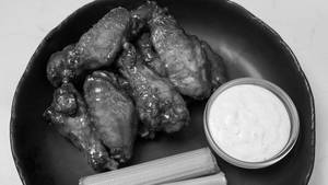 Chiken Wings Fry [6 Psc With Chatni