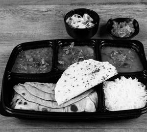 Jain Kathiyawadi Gujarati Thali