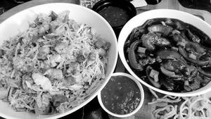 Chicken Fried Rice With Thai Chilli Chicken Combo