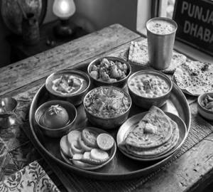 Royal Thali With Buttermilk