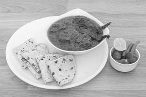 Mutton Keema With 4 Butter Chapati & Masala Chaas