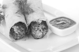 Kathi Kebab With Rumali