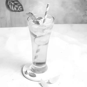 Green apple mojito