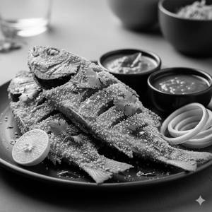 Fish Rava Fry (1 Pc)