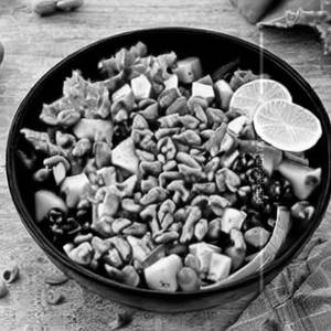 Peanut kachumber salad