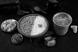 Sattu Bhaat + Sattu sharbat combo