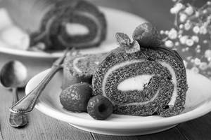 Chocolate Roll Cake