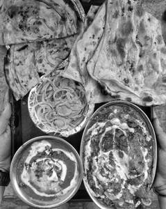 Kadai Paneer + Dal Makhani + 2 Lacha Paratha + 2 Butter Roti