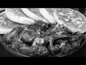 Porata With Mutton Sukka