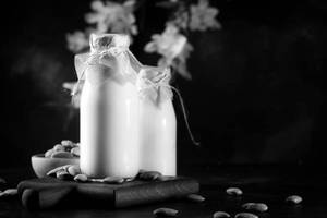Badam Milk Bottle