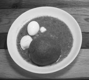 Ragi Balls (02) & Boil Eggs(02 ) With Papu