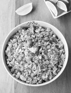 Mushroom Fried Rice Pork