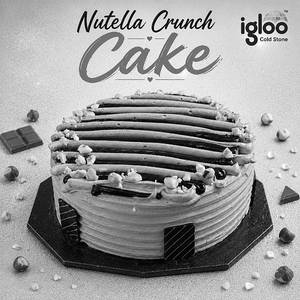 Nutella Crunch Cake 1 /2 Kg