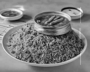 Veg tripple fried rice