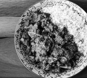Ghee Rice + Beef Fry 