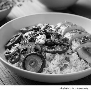 Chicken Mushroom Rice Bowl
