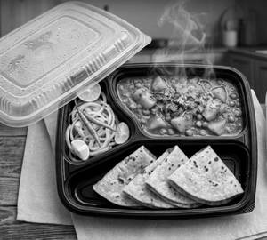Aloo Sabji With Roti Cambo