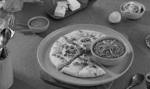 Chicken Naan With Gravy