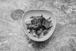 Stir Fried Chinese Greens With Mushroom