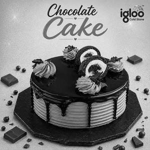 Chocolate Ice Cream Cake 1 Kg....