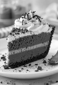 Eggless Chocolate Mud Pie