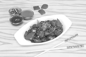 Chilli Mushroom Dry