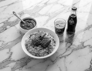 Mutton Biryani+gravy +200ml Thump Up (2pcs Mutton )